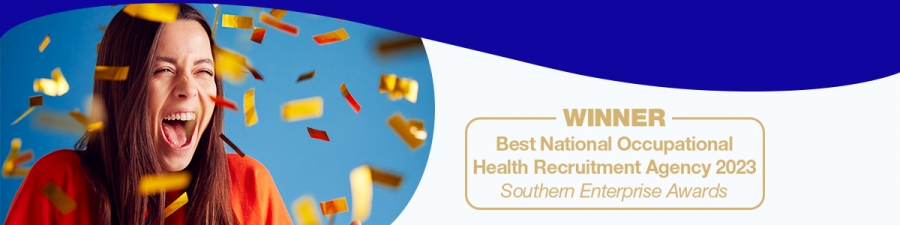 Winner - Best National Occupational Health Recruitment Agency 2023